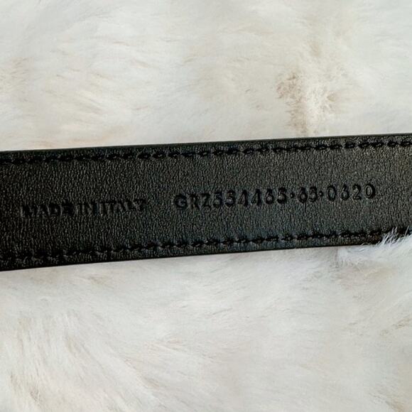Saint Laurent Cassandre thin belt main image 4
